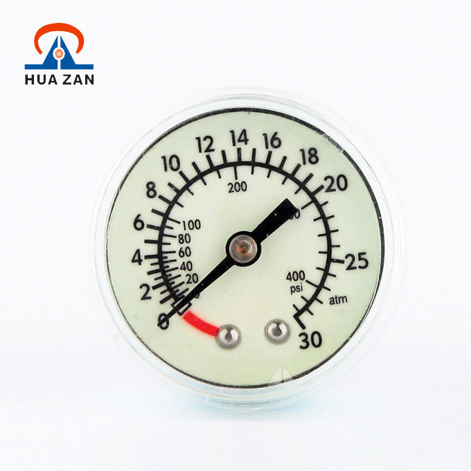 P1300 Medical plastic case pressure gauge